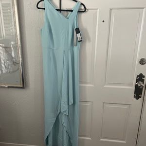 Halston Heritage, Blue Formal, Size 12
